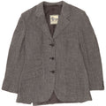 Jachetă Blazer pentru femei Norton & Wilson, cu 3 nasturi, UK 12, Gri mediu, în oase
