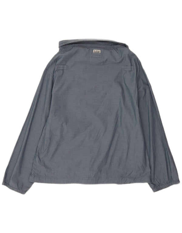 Bluză cămașă cu mânecă lungă supradimensionată pentru femei G-Star UK 10 Mic bleumarin