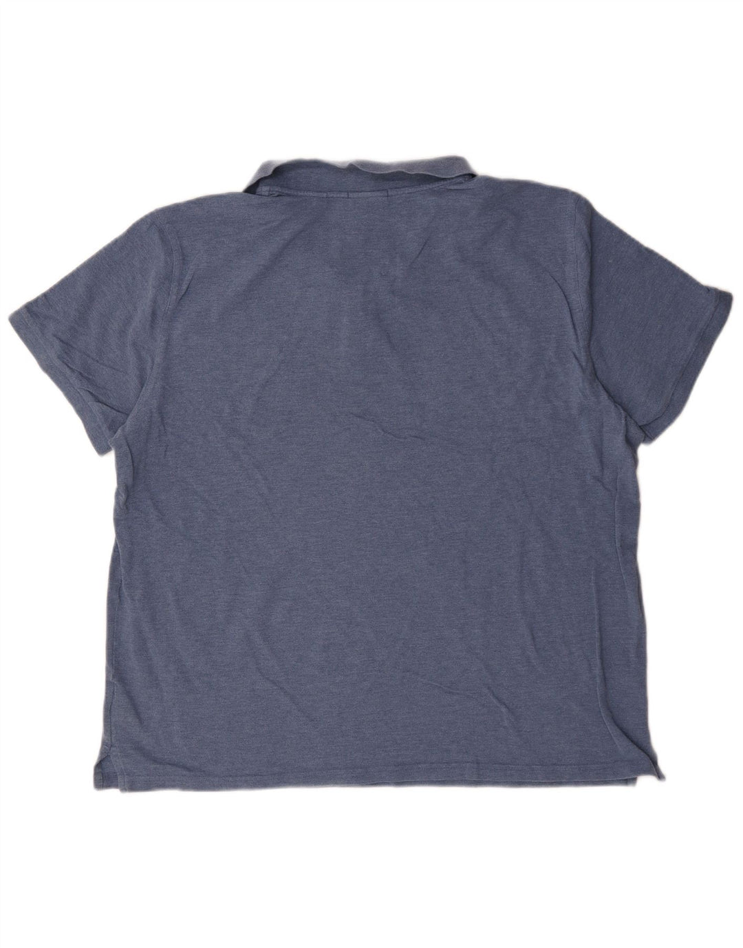 Cămașă polo obișnuită Gant pentru bărbați, bumbac albastru 3XL