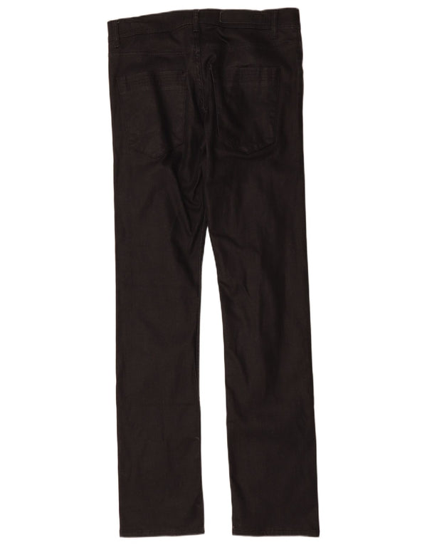 Pantaloni casual slim pentru bărbați Zara EU 40 Mediu L31 L33 Bumbac negru