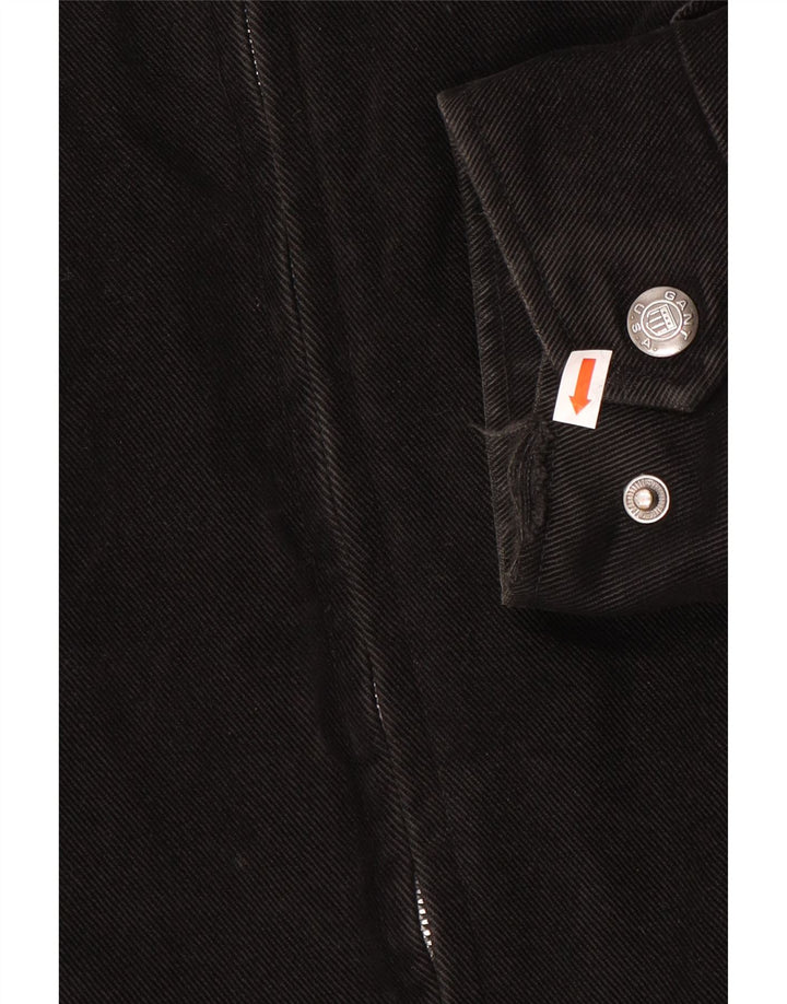 Bomber GANT pentru bărbați UK 38, bumbac mediu negru