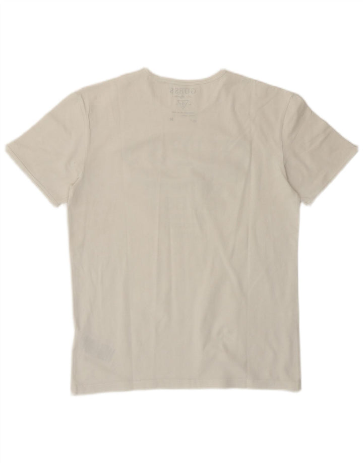 Tricou grafic Guess pentru femei Top EU 38 Medium White Bumbac Classic