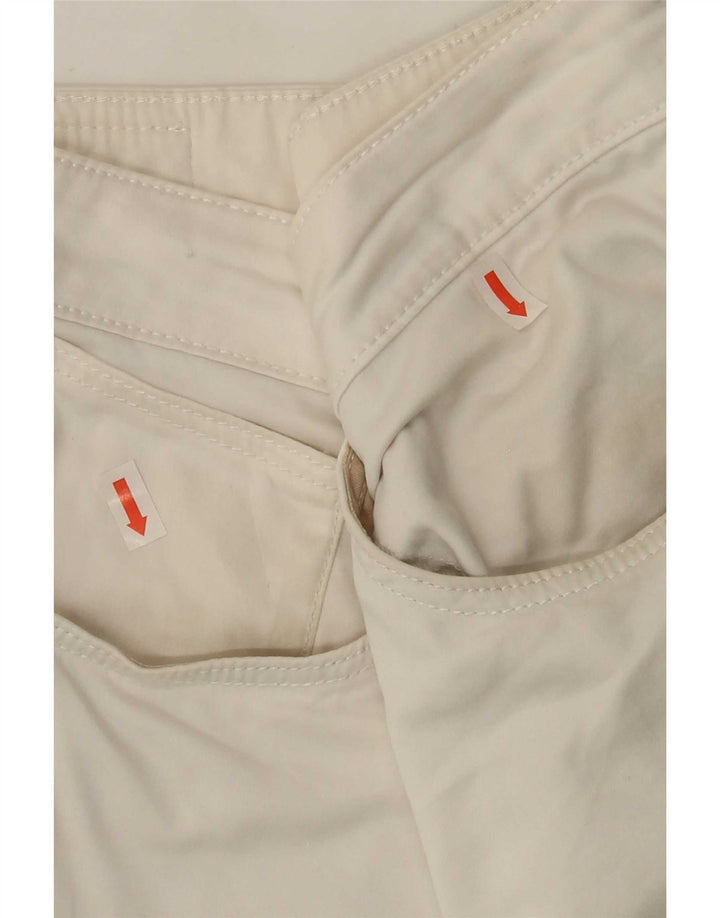 Pantaloni casual slim pentru bărbați Zara EU 40 Medium L31 L29 Alb