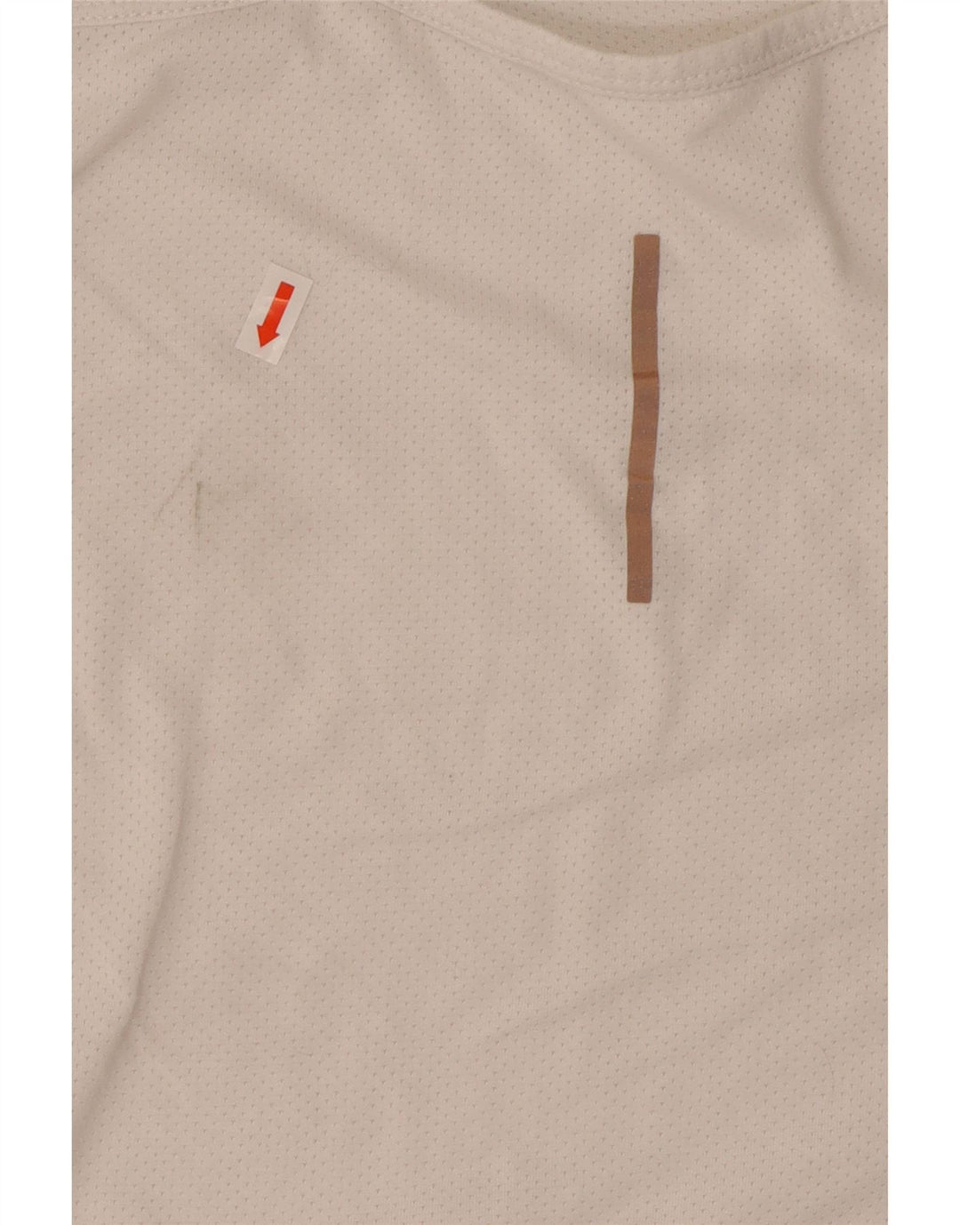 Vesta Nike Dri Fit pentru femei UK 14, mare, poliester alb