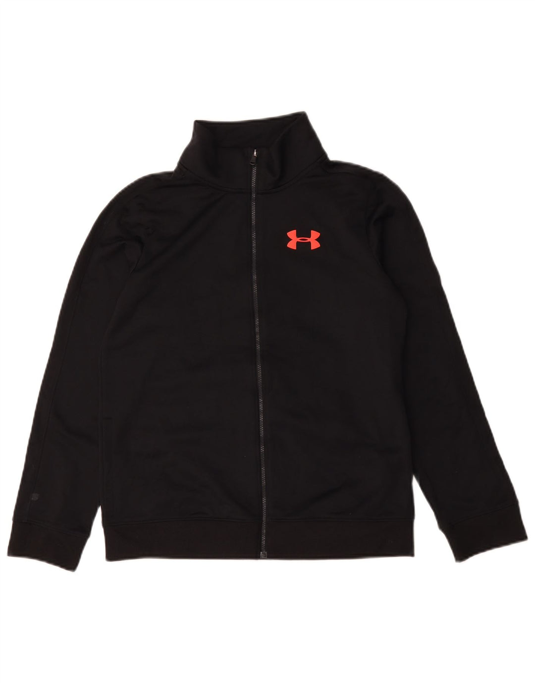 Jachetă de trening pentru băieți Under Armour, 11-12 ani, poliester negru mare