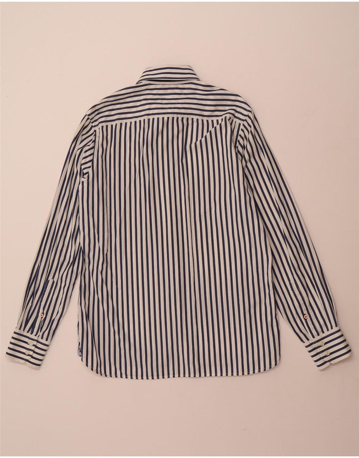 Cămașă pentru bărbați TOMMY HILFIGER, bumbac cu dungi albe medii