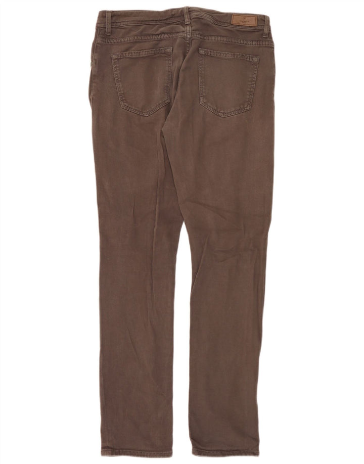 Pantaloni casual slim pentru bărbați Hackett W36 L32 bumbac gri