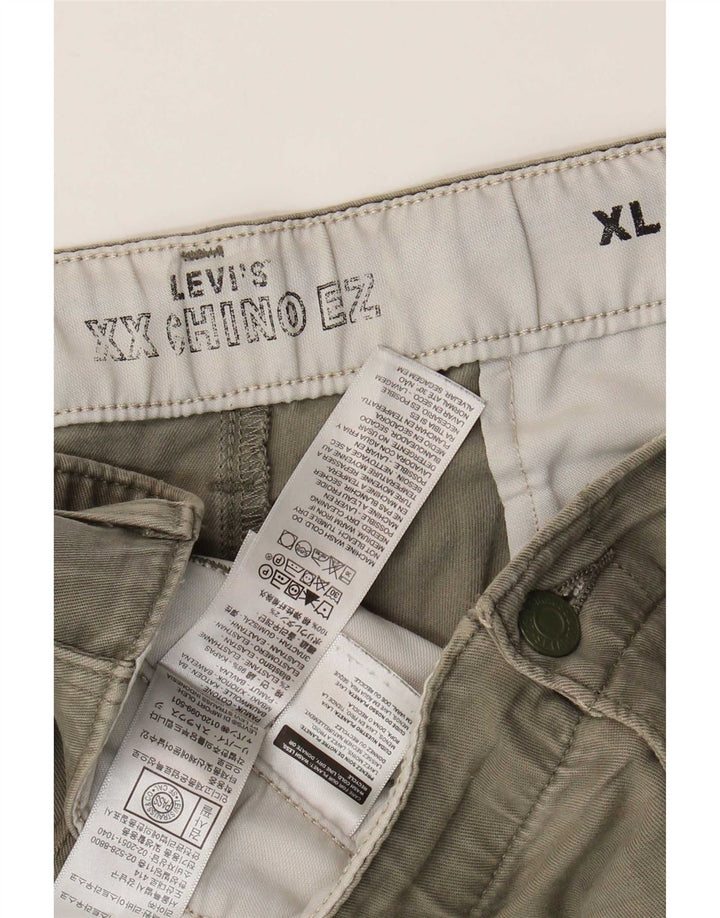 Pantaloni scurți chino pentru bărbați Levi's XL W40, bumbac kaki