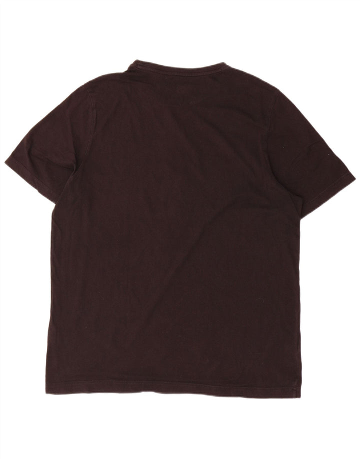 Tricou grafic Puma pentru bărbați Top mare din bumbac negru