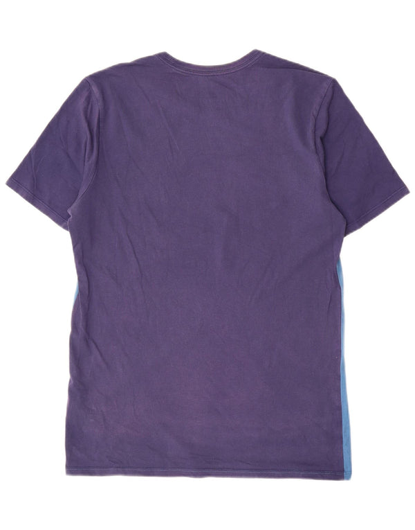 Tricou pentru bărbați Nike Top Medium Blue Colorblock Bumbac