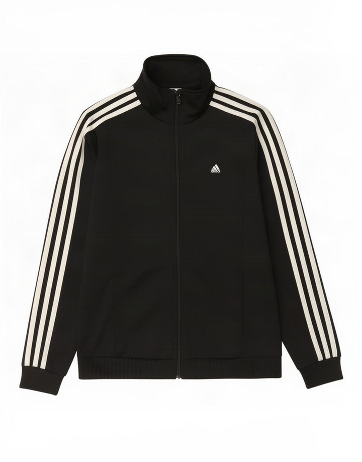 Jachetă de trening pentru femei Adidas UK 8/10 Poliester negru mic