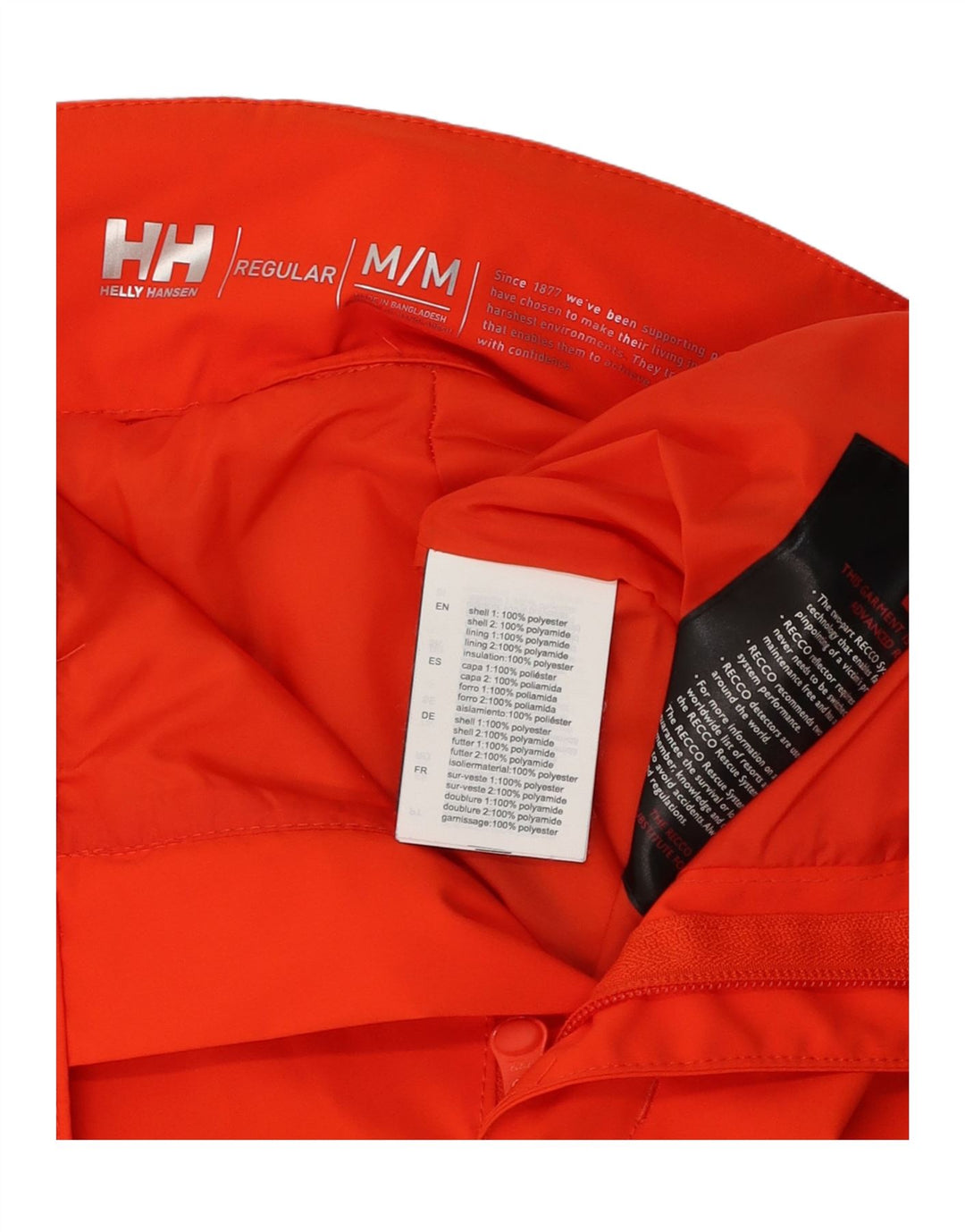 Helly Hansen Pantaloni de schi pentru bărbați, poliester roșu mediu