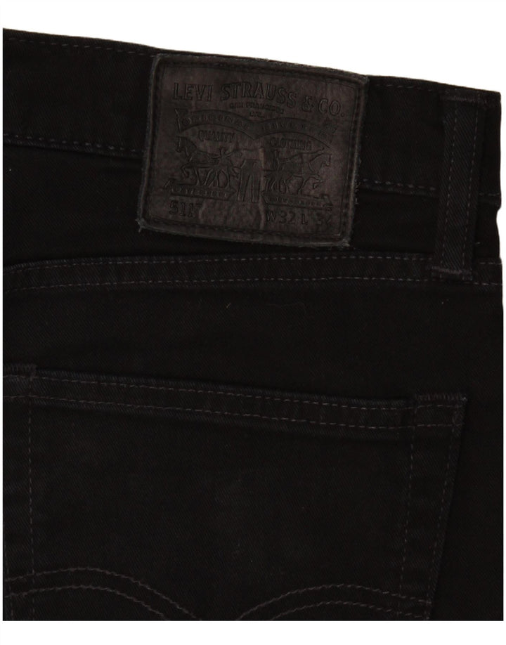 Blugi Levi's 511 Slim pentru bărbați W32 L30 bumbac negru