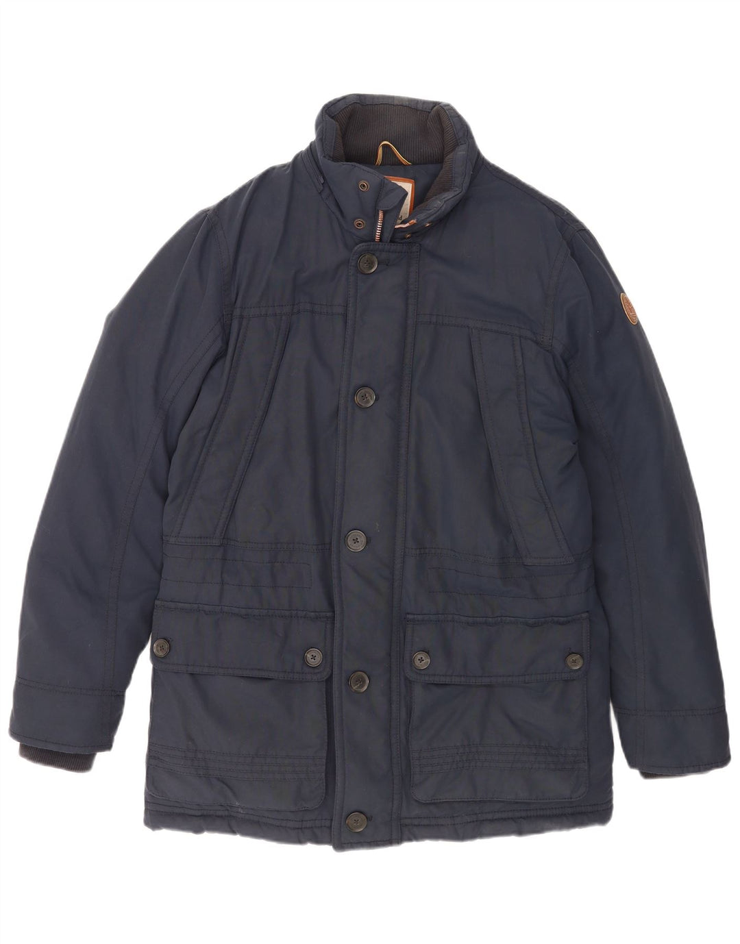 Palton căptușit pentru bărbați Timberland UK 40 mare bumbac bleumarin
