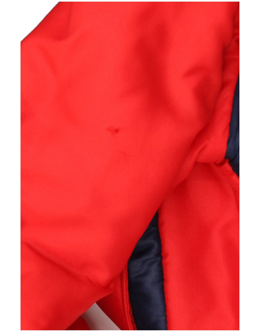 Jachetă căptușită vintage pentru bărbați IT 48 Medium Red Colorblock Poliamidă