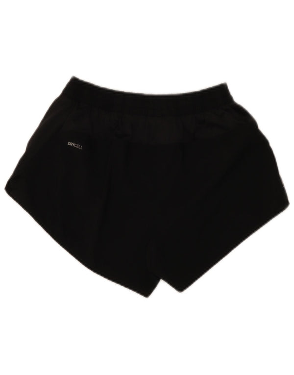Pantaloni scurti sport Puma pentru femei UK 10 Small Black Poliester