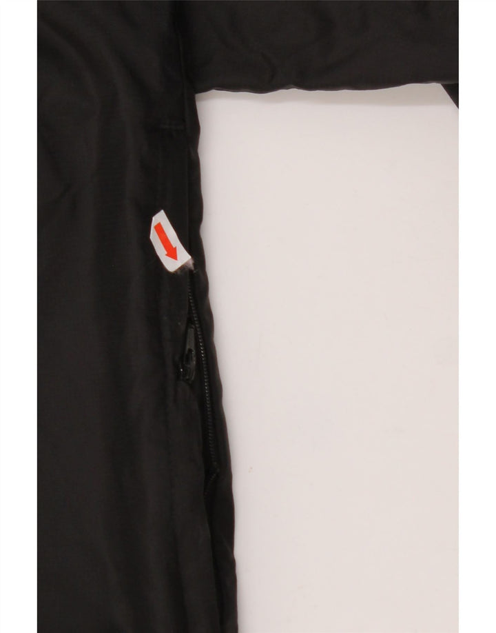 Jachetă de ploaie cu glugă PUMA pentru bărbați UK 44 2XL Nylon negru