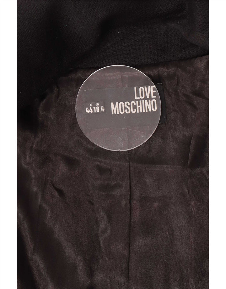 Palton pentru femei Moschino UK 16 mare negru