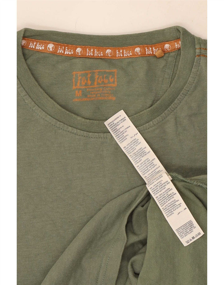 Tricou grafic pentru bărbați Fat Face Top Bumbac verde mediu