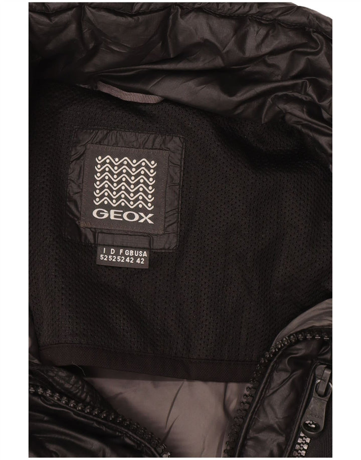Jachetă căptușită pentru bărbați Geox UK 42 XL Negru
