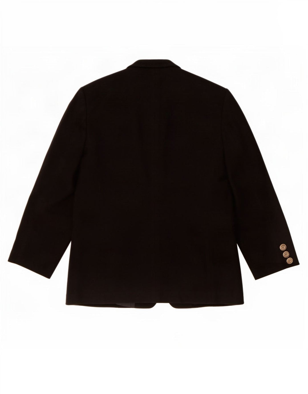 Jachetă Burberrys pentru femei, cu 3 nasturi, UK 14 Medium Black