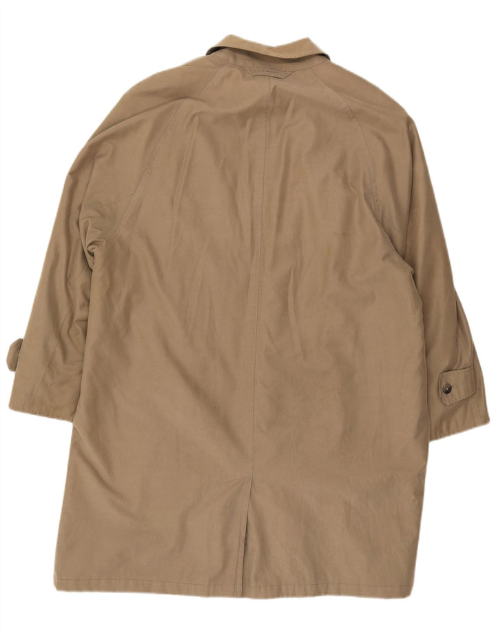 Pardesiu Jaeger pentru bărbați, cu tăiere largă, UK 38, bumbac mediu, bej