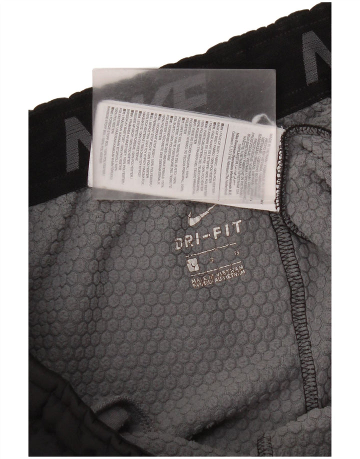 Pantaloni de trening Nike Dri Fit pentru bărbați Pantaloni de jogging, mari, negru, poliester
