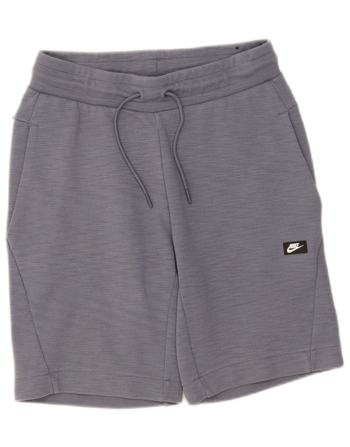 Pantaloni scurți sport Nike pentru bărbați, mici, albastru marine, bumbac