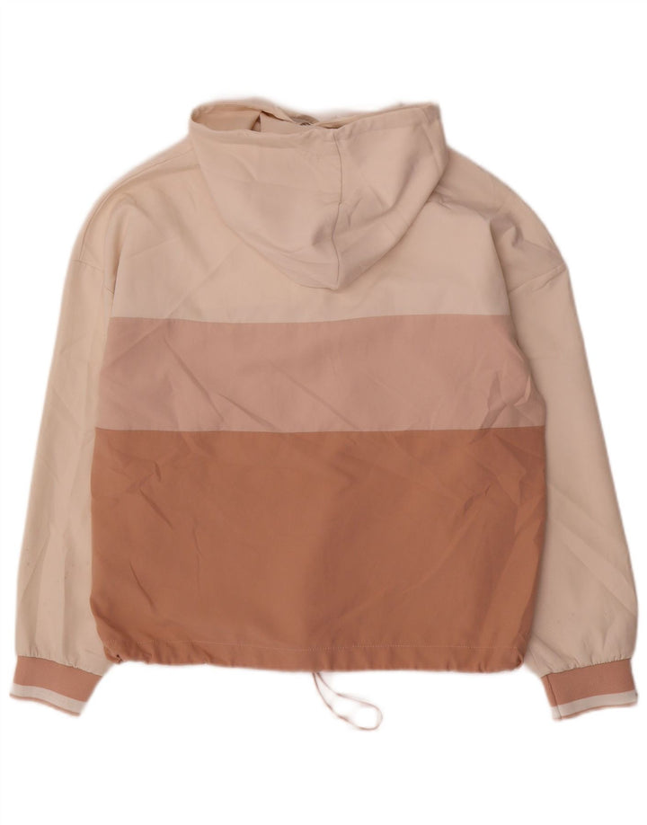 Jachetă Anorak pentru femei cu glugă Zara UK 10, mică, multicoloră