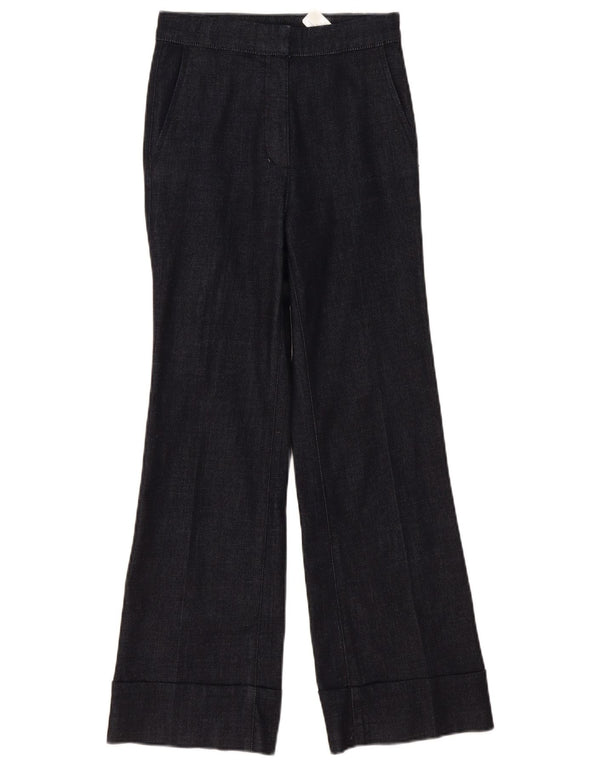 Massimo Dutti Pantaloni casual pentru femei cu talie înaltă EU 34 2XS W24 L28 bleumarin