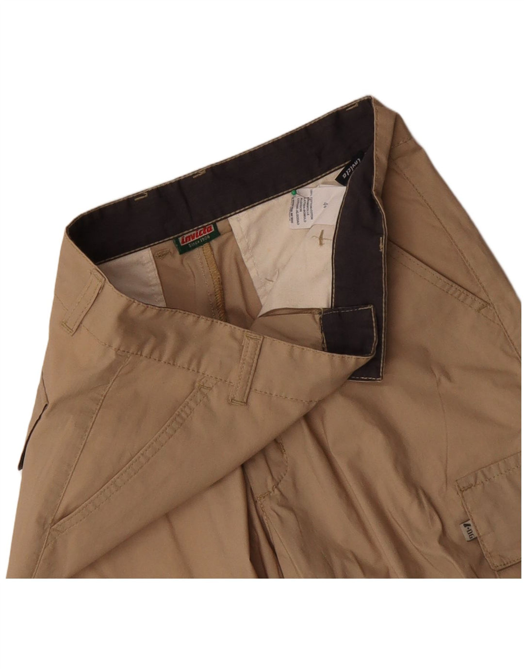 Pantaloni scurți cargo Invicta pentru bărbați IT 44 XS W28 bumbac kaki