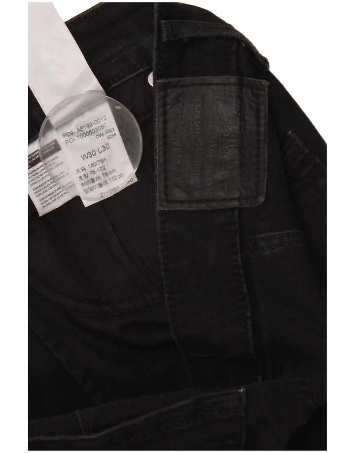 Blugi Levi's 712 Slim pentru femei W30 L30 bumbac negru