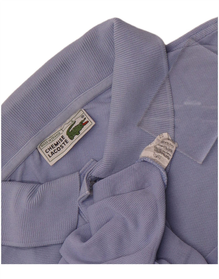 Tricou polo pentru bărbați Lacoste Mărimea 6 XL Bumbac albastru
