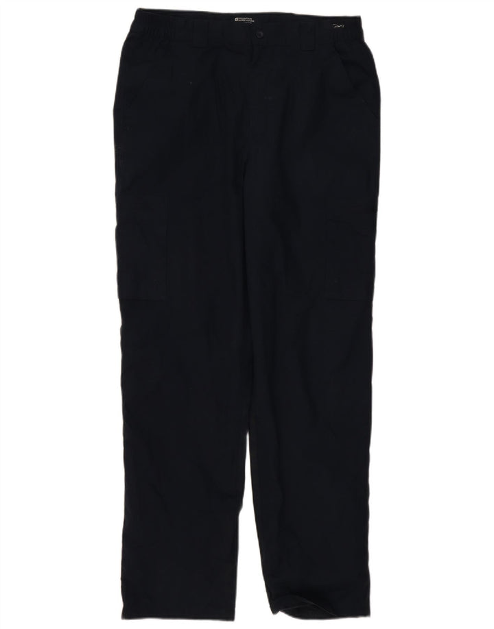 Pantaloni cargo drepti pentru bărbați Mountain Warehouse L30 L32 Poliester bleumarin