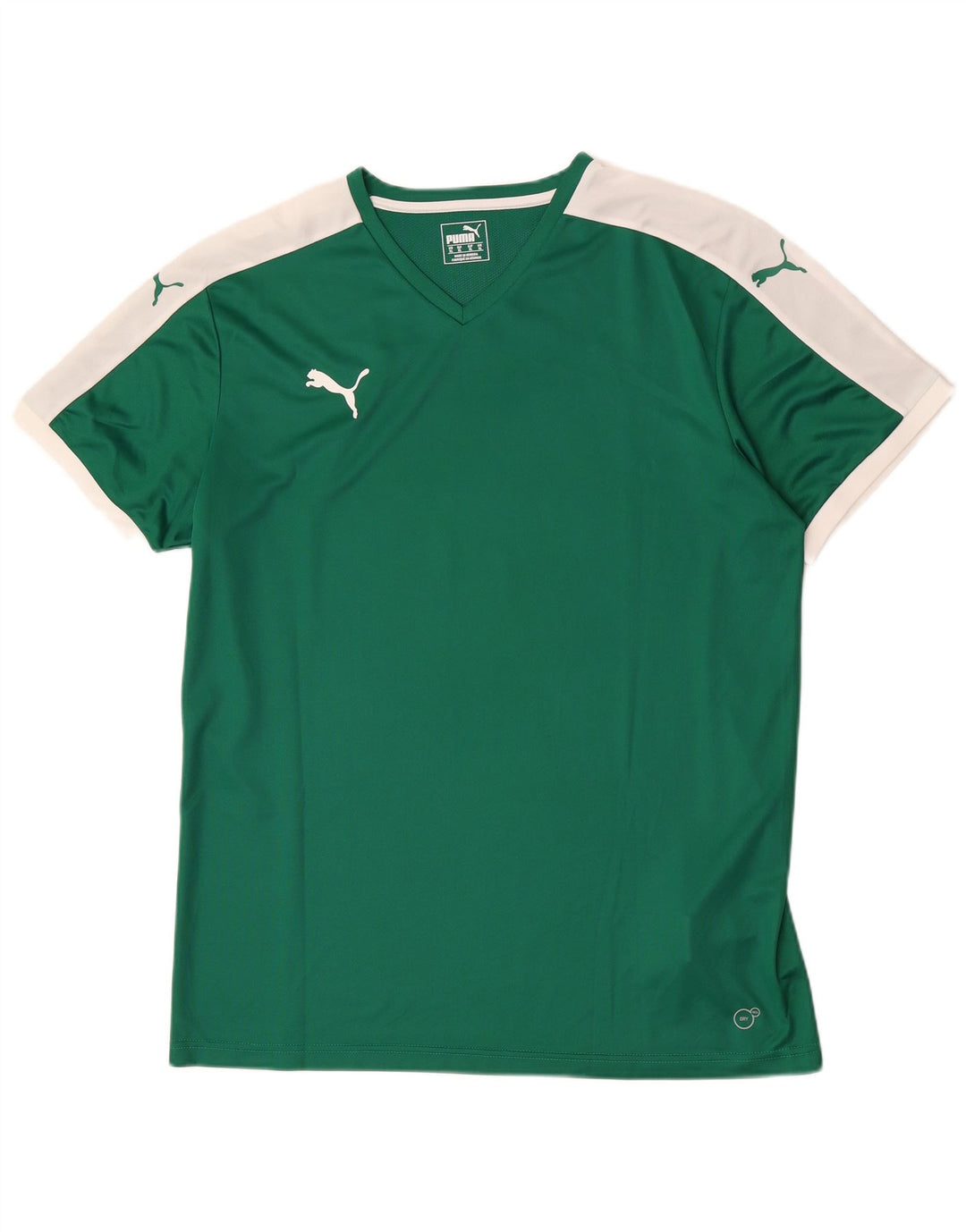 Tricou pentru bărbați Puma Top XL Verde Poliester Colorblock
