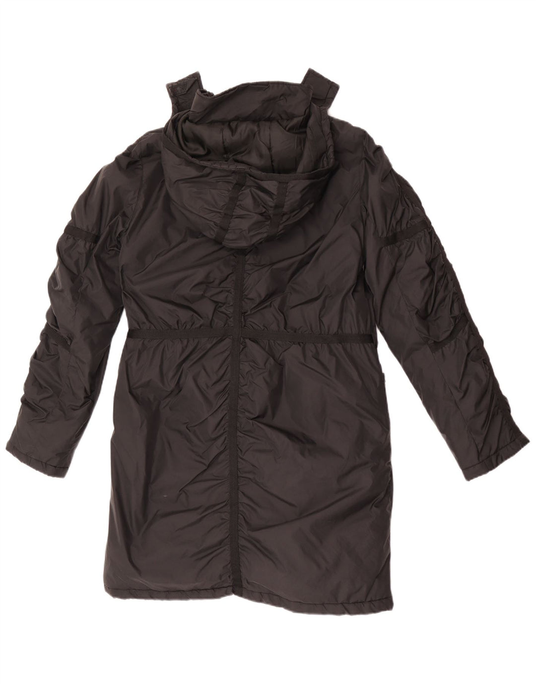 Jachetă parka cu glugă Guess pentru femei UK 14 Medium Black Nylon