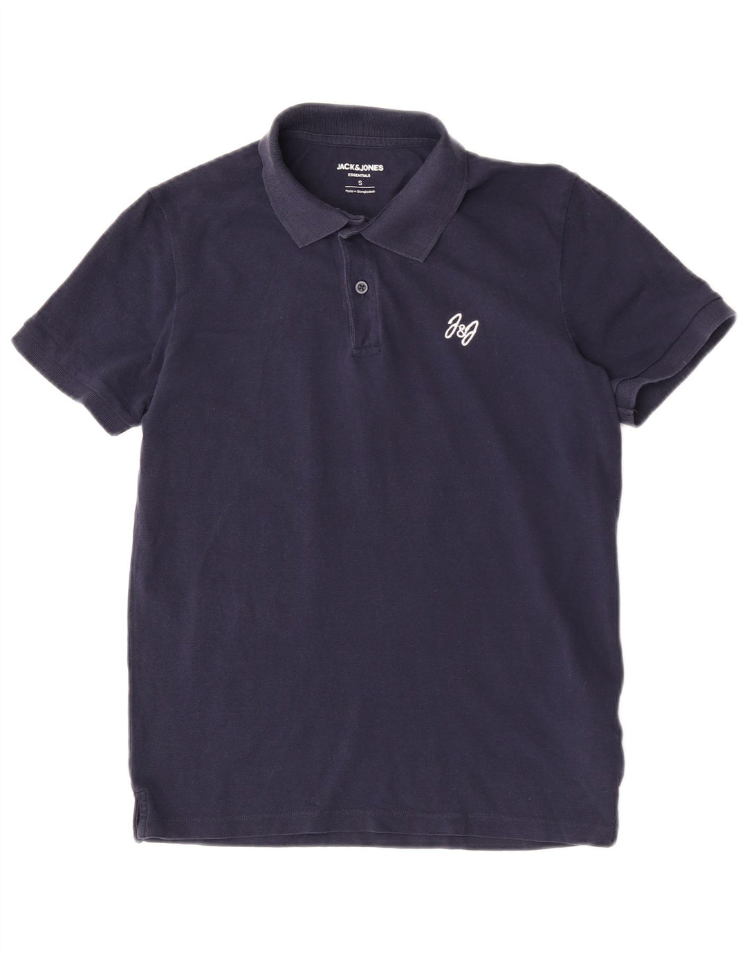 Tricou polo Jack & Jones pentru bărbați, bumbac, albastru bleumarin