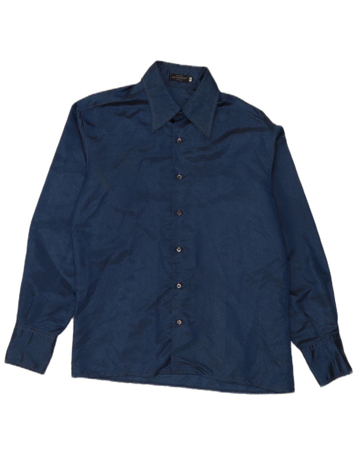 Cămașă pentru bărbați Daniele Alessandrini IT 50 Medium Bleumarin Poliester