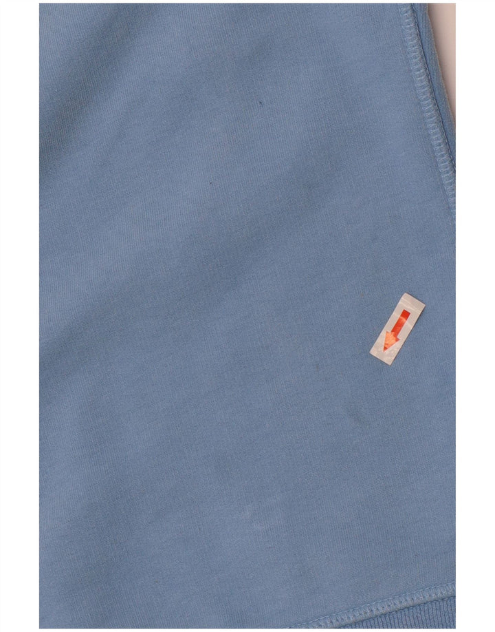 Jack Wills Pulover supradimensionat pentru femei UK 4 XS Blue Cotton Classic