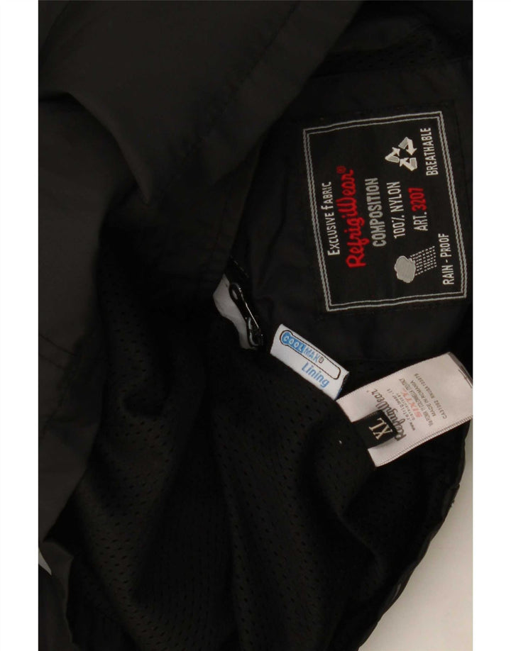 Jachetă de ploaie pentru fete Refrigiwear 13-14 ani XL Negru Poliamidă Biker