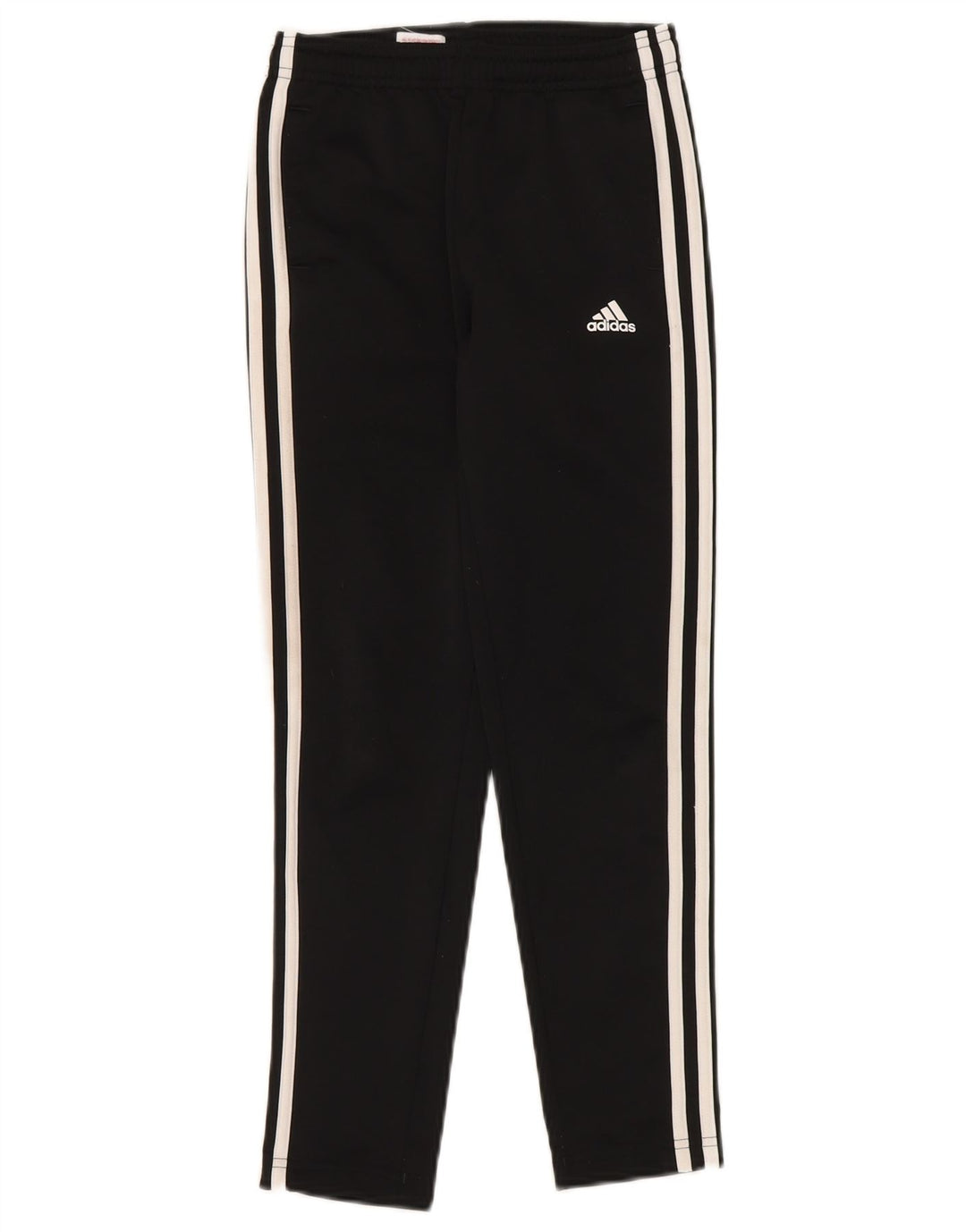 Pantaloni de trening Adidas baieti 9-10 ani poliester negru