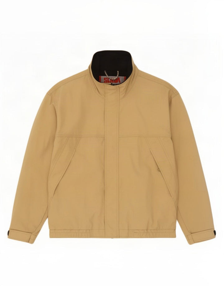 Slam Bomber Jacket pentru bărbați UK 38 Medium Bej Nylon