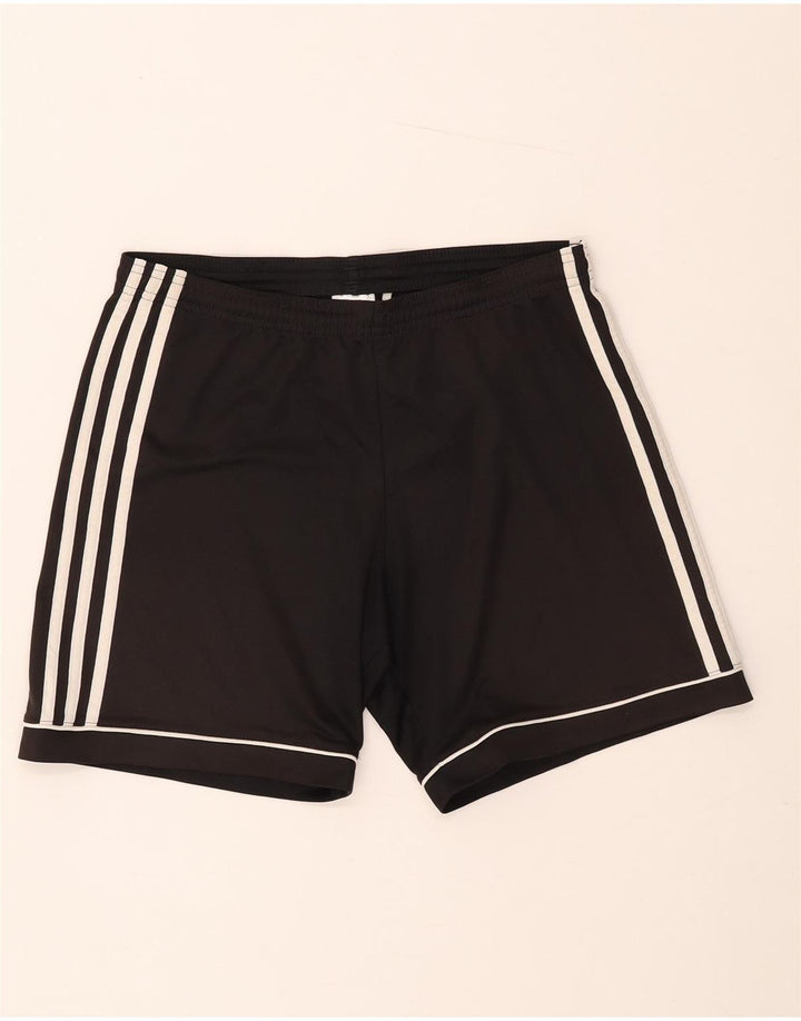 Pantaloni scurți Adidas Climalite Sport pentru bărbați, poliester negru mic