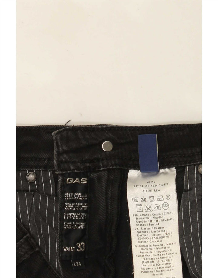 Blugi Albert slim pentru femei Gas W33 L28 bumbac negru