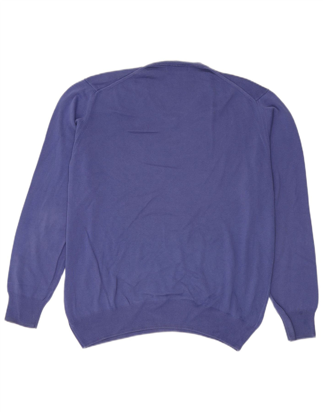 Pulover pentru bărbați Zara, cu decolteu în V, XL, albastru