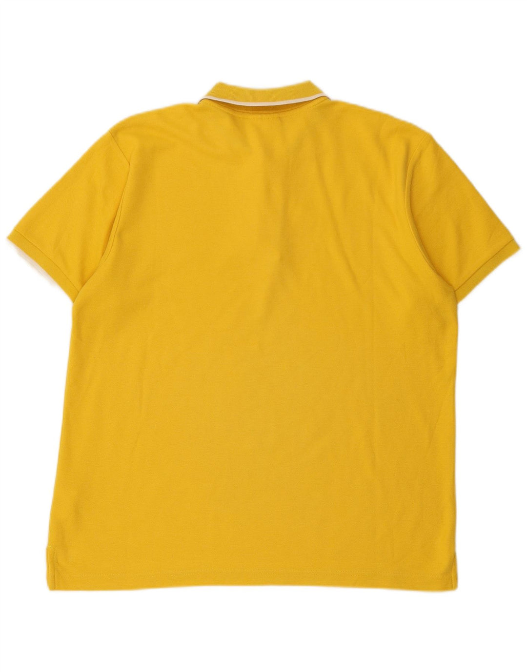 Tricou polo clasic pentru bărbați Reebok, bumbac galben mediu