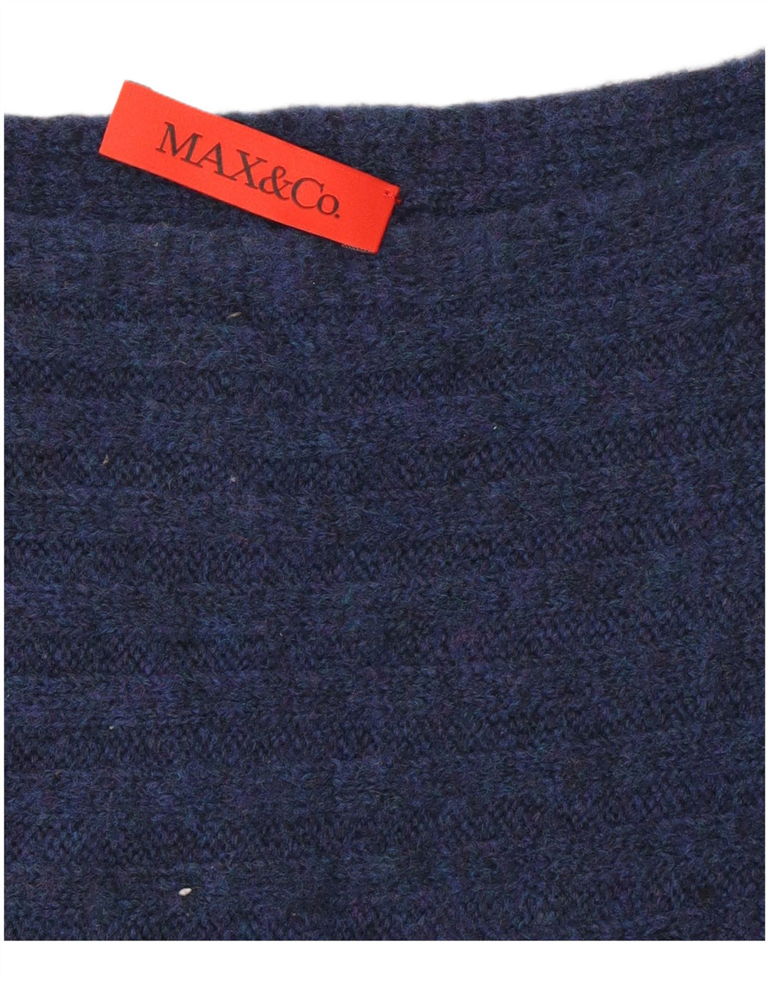 Max & Co. Pulover pentru femei cu gâtul cu barca UK 14 Medium Bleumarin