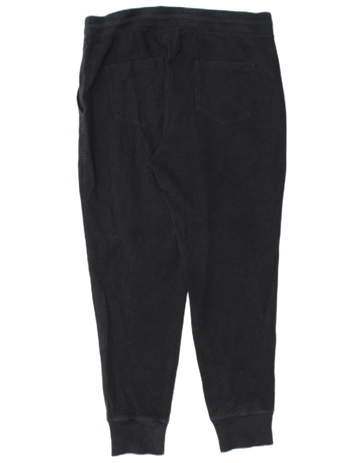 L.L.BEAN Pantaloni de trening pentru femei Joggeri UK 14 Bumbac mediu negru