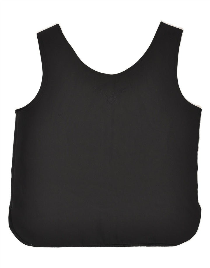 C&A Womens Vest Top EU 42 Large  Black | Vintage C&A | Thrift | Second-Hand C&A | Used Clothing | Messina Hembry 