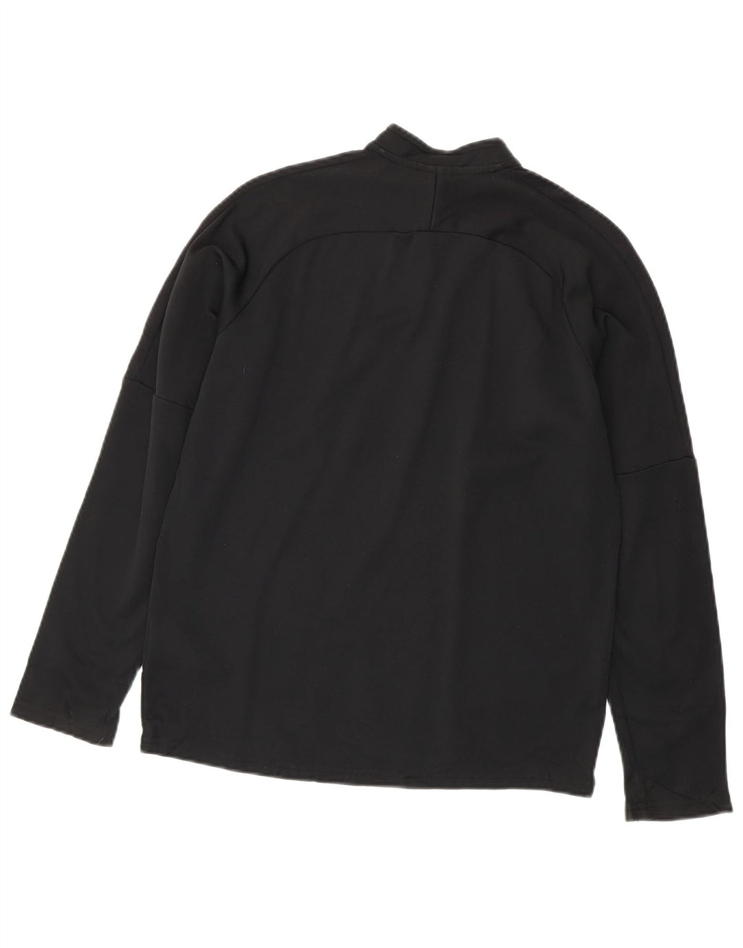 Trening pentru băieți Dri Fit Zip Neck Pullover Top 13-14 ani XL Negru